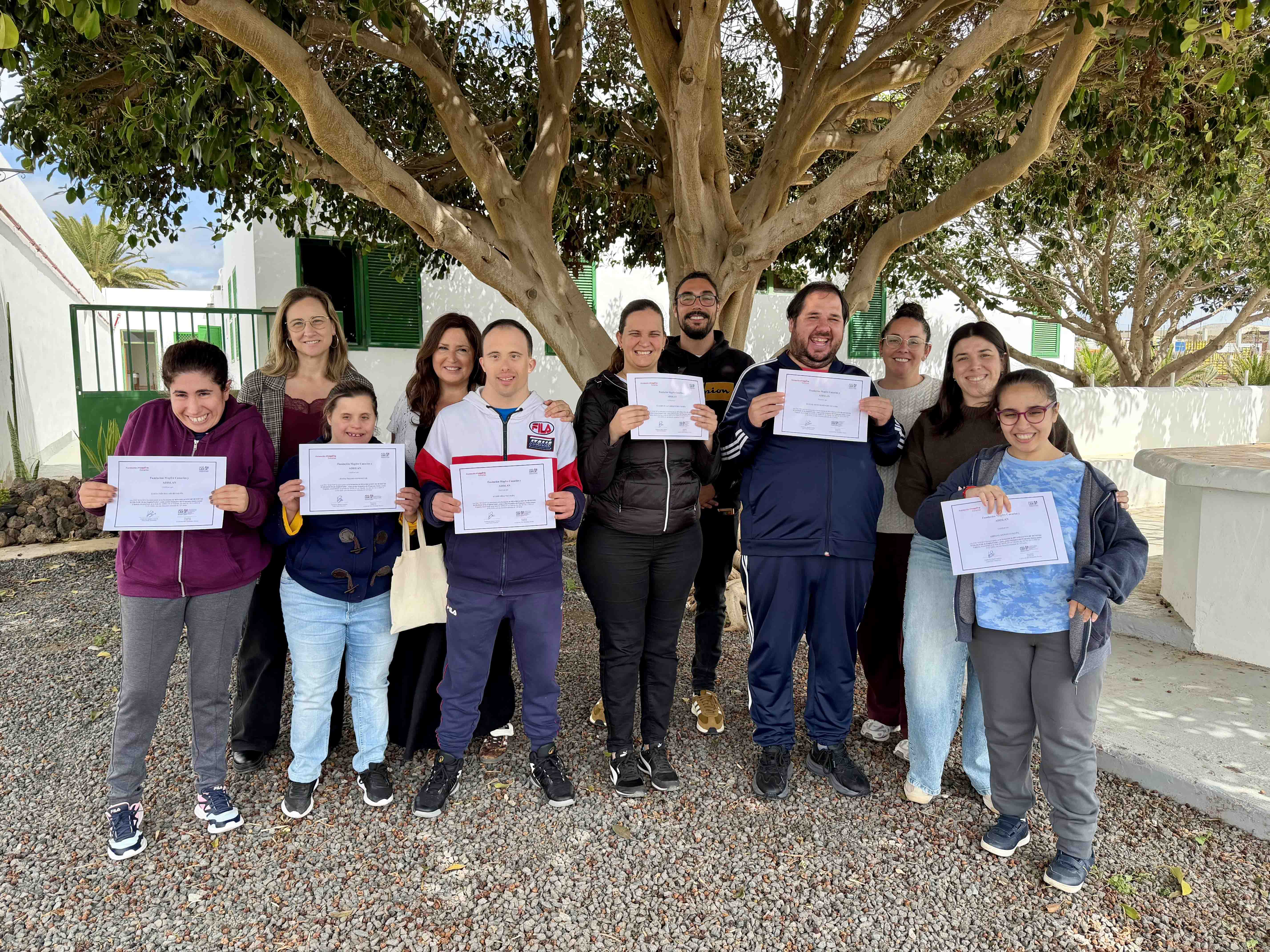 Fundación MAPFRE Canarias y ADISLAN impulsan la formación de personas con discapacidad intelectual en dinamización de huertos escolares ecológicos en Lanzarote